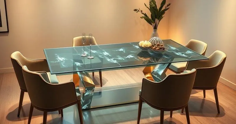 Tampo de vidro para mesa retangular preço
